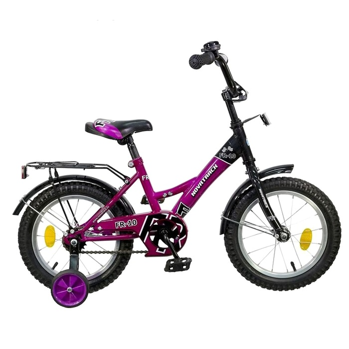 фото Велосипед novatrack fr10 12 (2015) фиолетовый (х44979)