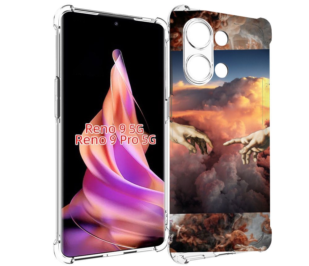 

Чехол MyPads красивая-картина для Oppo Reno 9/Reno 9 Pro, Прозрачный, Tocco