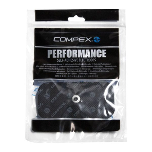 

Комплект электродов Compex Easysnap Perfomace, 5х10 см (1 клипса), Черный, Easysnap Perfomace