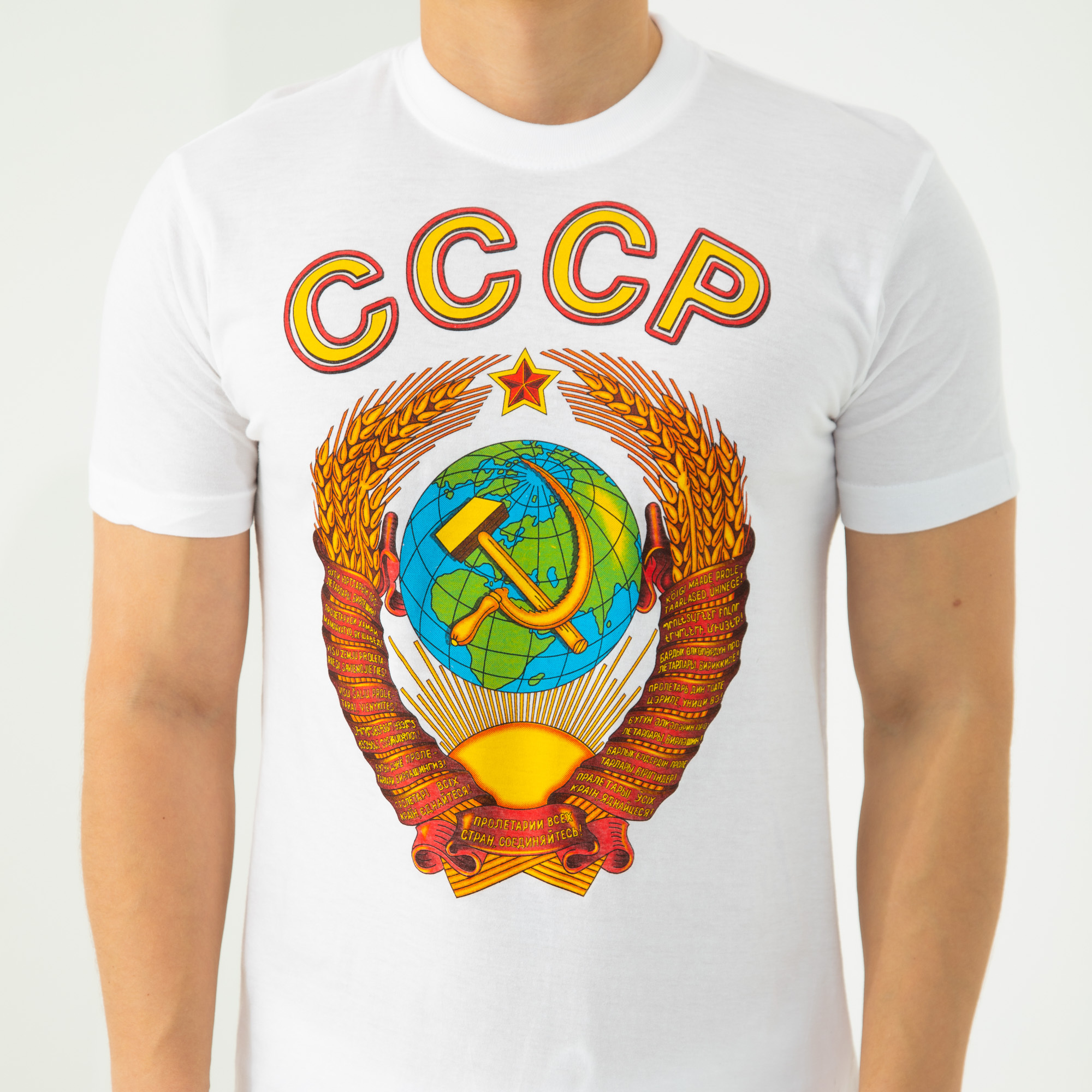 

Футболка мужская 25078 белая 48 RU, Белый, 25078