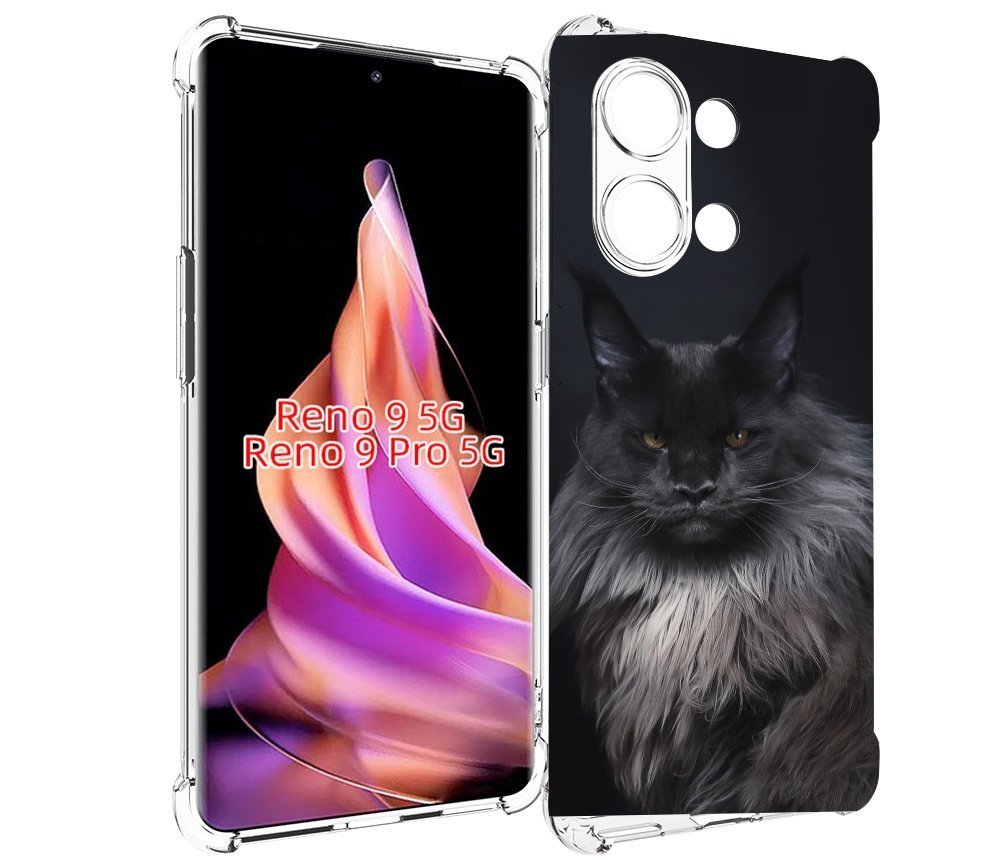 Чехол MyPads кошка меи?н кун 2 для Oppo Reno 9/Reno 9 Pro