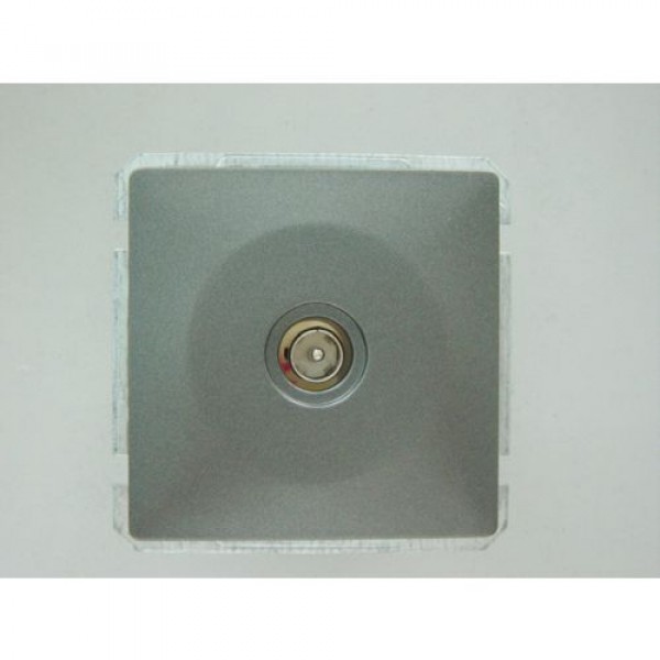 

Розетка TV оконечная. (без рамки). ANTR. 1513L-S340