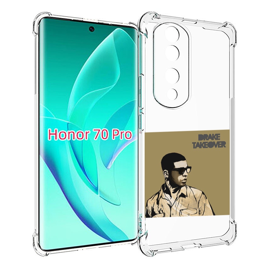 

Чехол MyPads Drake - Takeover для Honor 70 Pro / 70 Pro Plus, Прозрачный, Tocco