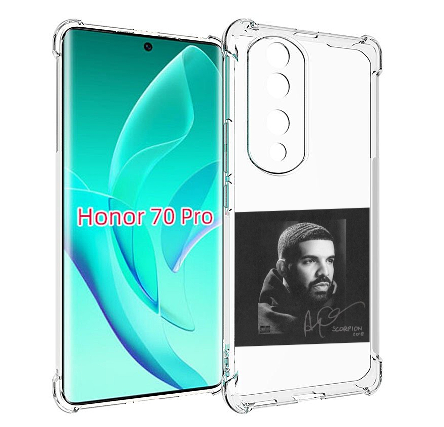 

Чехол MyPads Drake - Scorpion для Honor 70 Pro / 70 Pro Plus, Прозрачный, Tocco