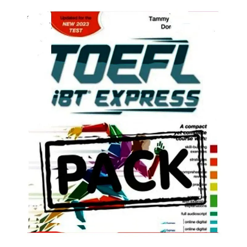 

TOEFL iBT EXPRESS NEW 2023 TEST WITH DIGIBOOK APP