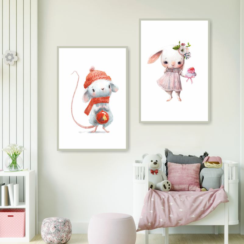 

Набор постеров ПолиЦентр из 2 шт на стену Привет Детка 60х90 см, Наборх2ПриветДеткаТип4