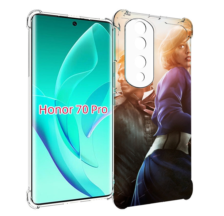 

Чехол MyPads Bioshock Infinite для Honor 70 Pro / 70 Pro Plus, Прозрачный, Tocco