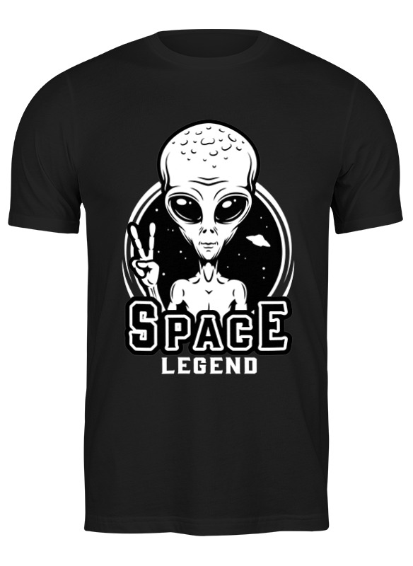 

Футболка мужская Printio Space legend 3370153 черная 3XL, Черный, Space legend 3370153