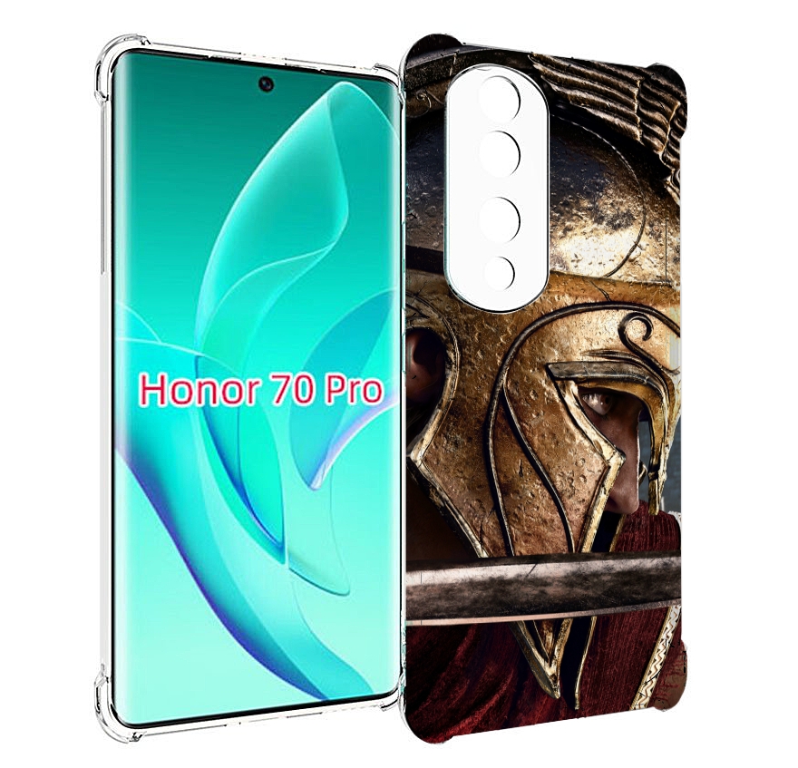 Чехол MyPads Assassin's Creed Odyssey для Honor 70 Pro / 70 Pro Plus