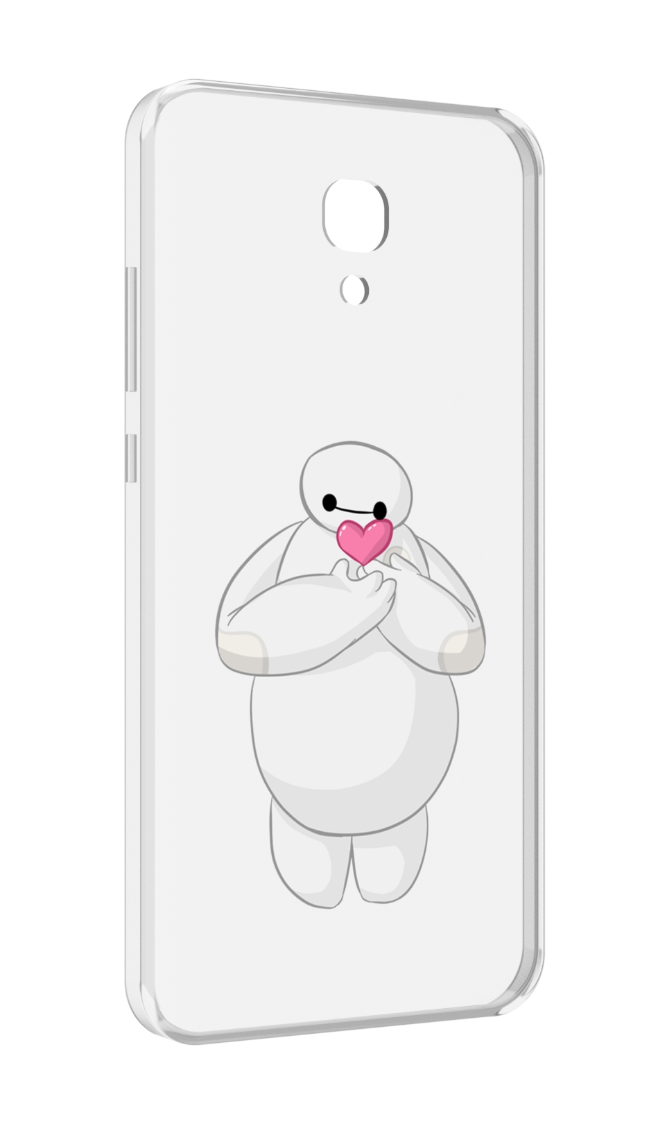 

Чехол MyPads снеговик-с-сердечком для Meizu M6 (M711Q), Прозрачный, Tocco