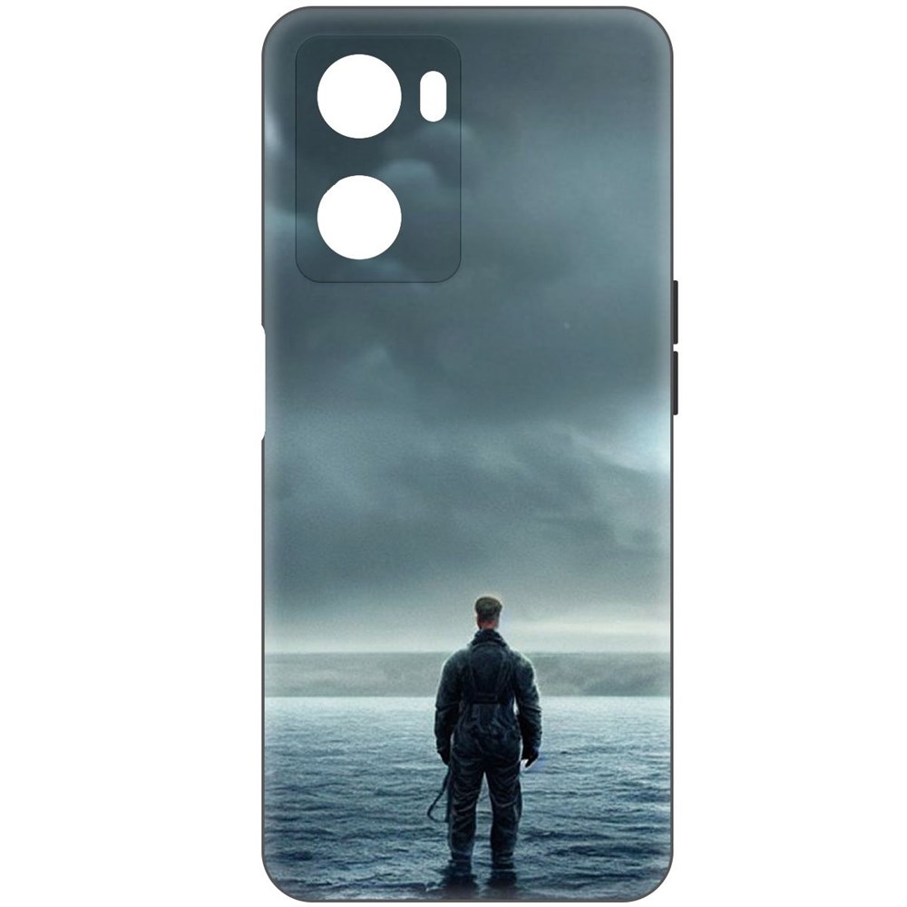

Чехол-накладка Софт Наблюдатель для Oppo A57s, Черный