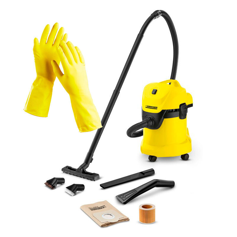 фото Пылесос karcher wd 3 car vac +перчатки