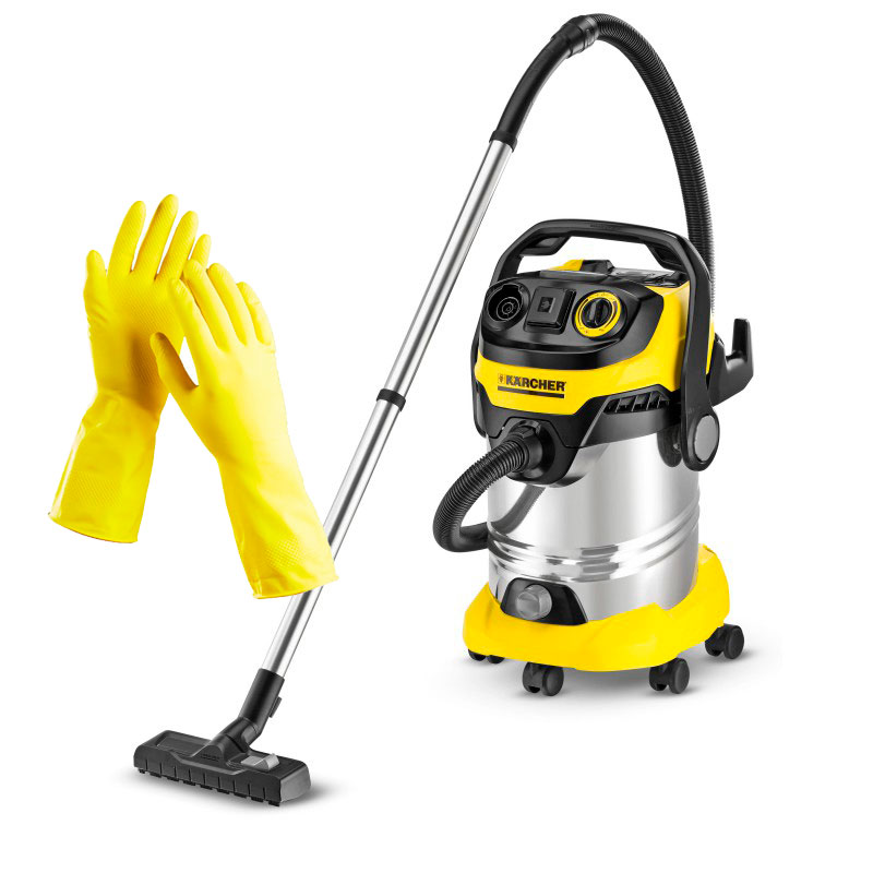 фото Пылесос karcher wd 6 p premium +перчатки