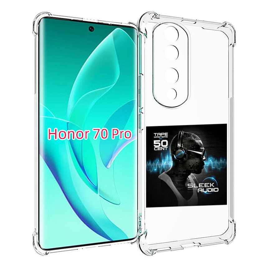 

Чехол MyPads 50 Cent - Sleek Audio для Honor 70 Pro / 70 Pro Plus, Прозрачный, Tocco