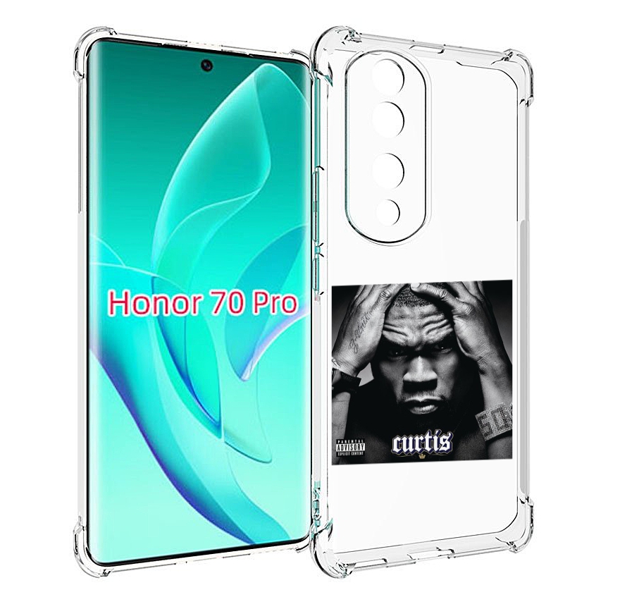 

Чехол MyPads 50 Cent - Curtis для Honor 70 Pro / 70 Pro Plus, Прозрачный, Tocco