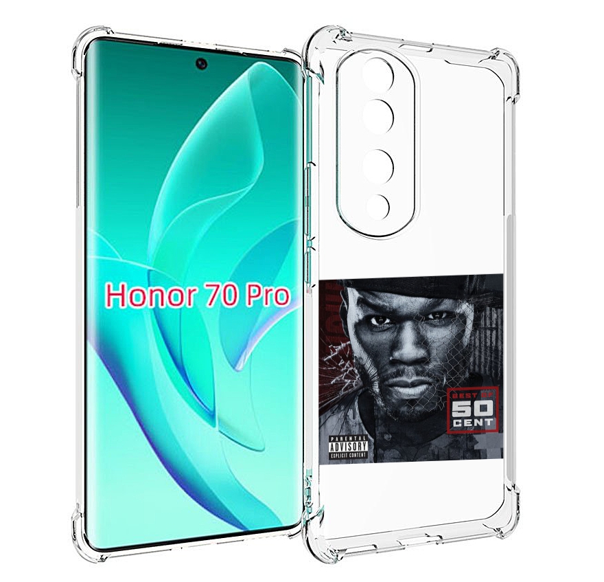 

Чехол MyPads 50 Cent - Best Of для Honor 70 Pro / 70 Pro Plus, Прозрачный, Tocco