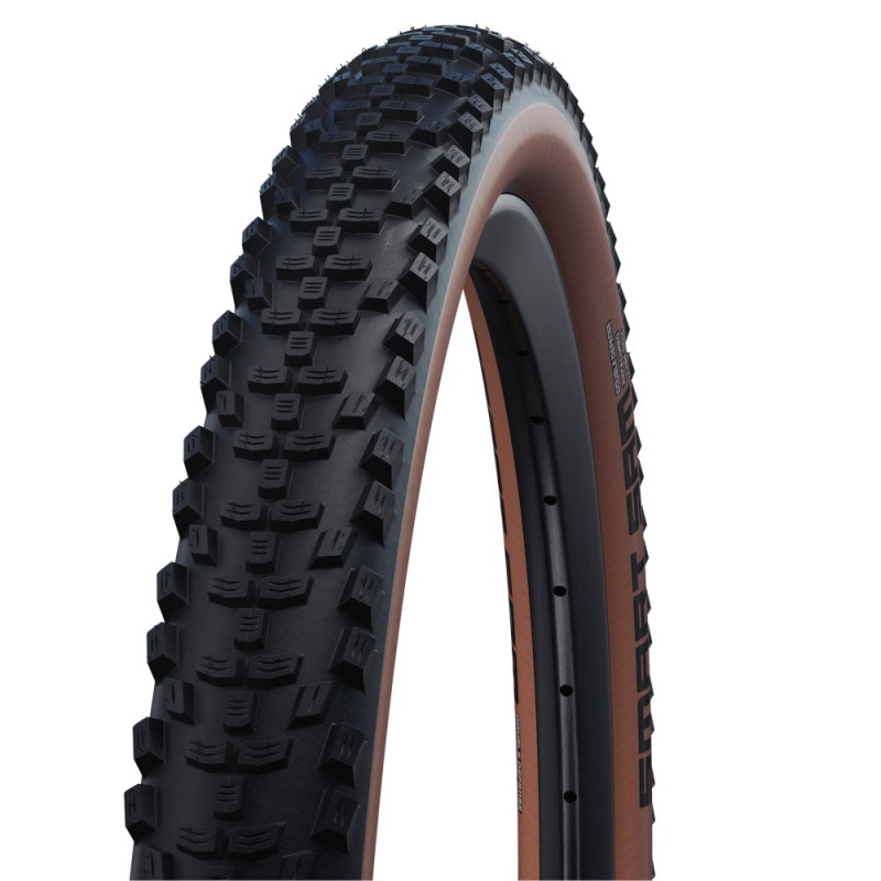 Велосипедная покрышка Schwalbe Smart Sam Perf 29x2.6 черно-коричневый