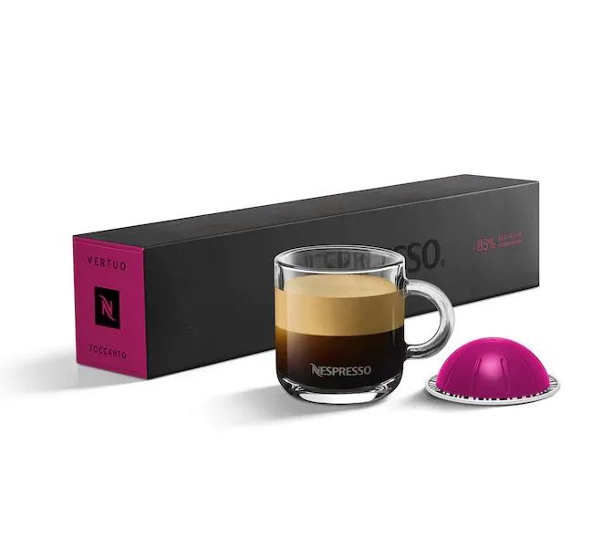 

Кофе в капсулах Nespresso Vertuo TOCCANTO, 10 шт. (объём 40 мл.)
