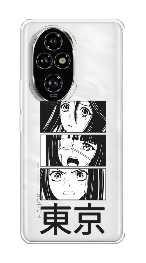 

Чехол на Honor 200 Pro "Tokyo girls", Белый;черный;прозрачный, 6124850-1
