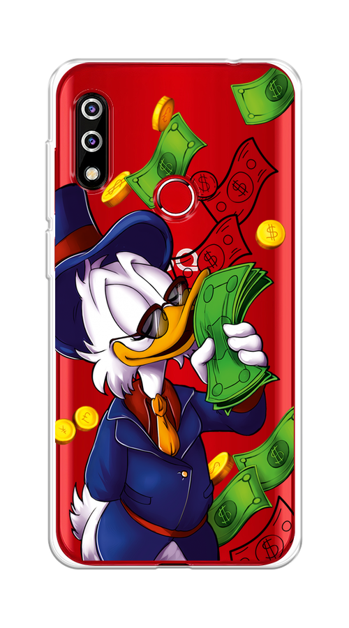 

Чехол на BQ 6061L "Scrooge McDuck with Money", Синий;зеленый;белый, 202350-6