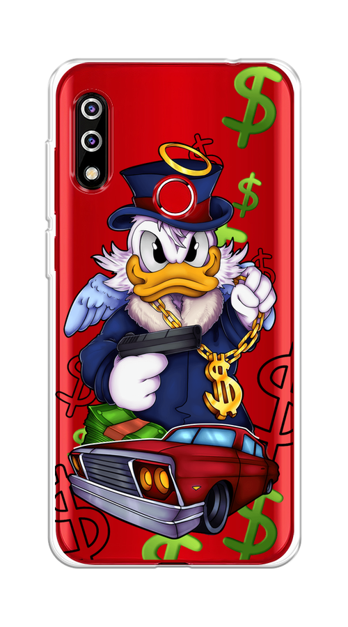

Чехол на BQ 6061L "Scrooge McDuck with a Gold Chain", Красный;синий;белый, 202350-6