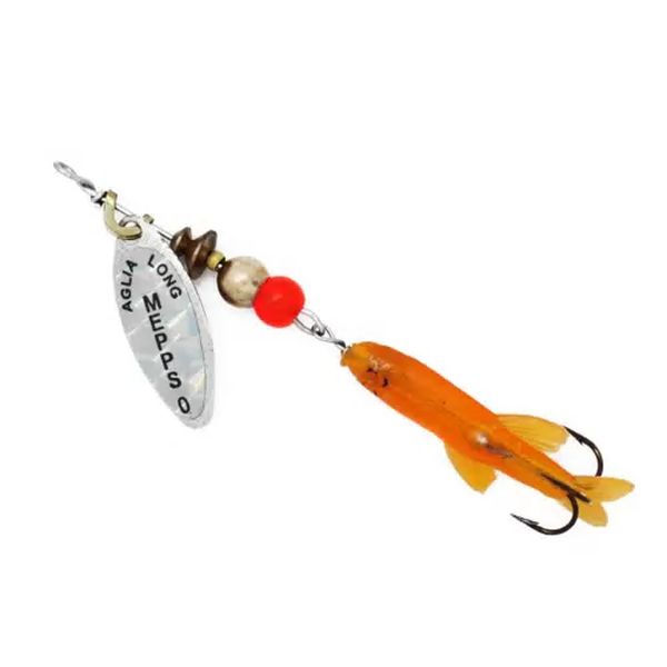 

Блесна вращающиеся Mepps Aglia Long Mini Saumon №0 3 гр. S, Серебристый, Aglia Long Mini Saumon