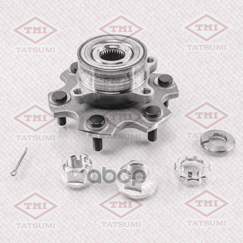 

Ступица с подшипником MITSUBISHI PAJERO -06 перед. Tatsumi TDE1055