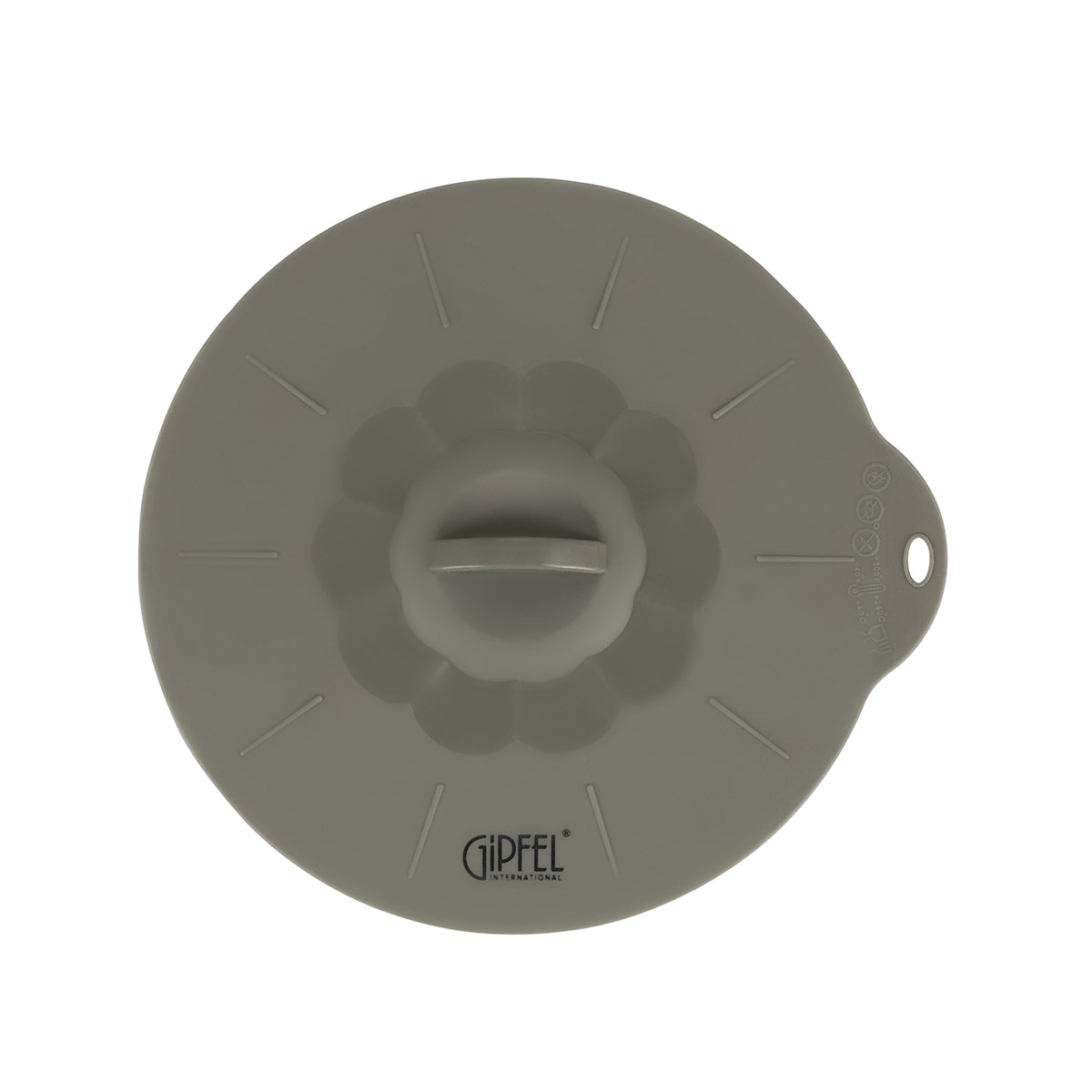 

Силиконовая крышка Gipfel Eco 9346 22,5х21см, Коричневый, ECO крышка