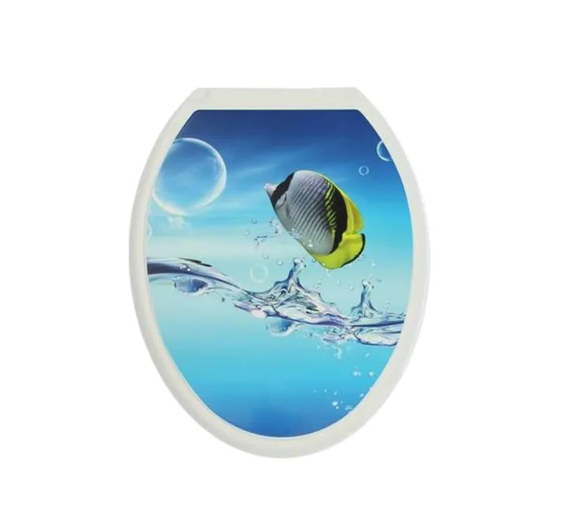 

Сиденье для унитаза РП-813 Тропич.рыбка, жесткое,