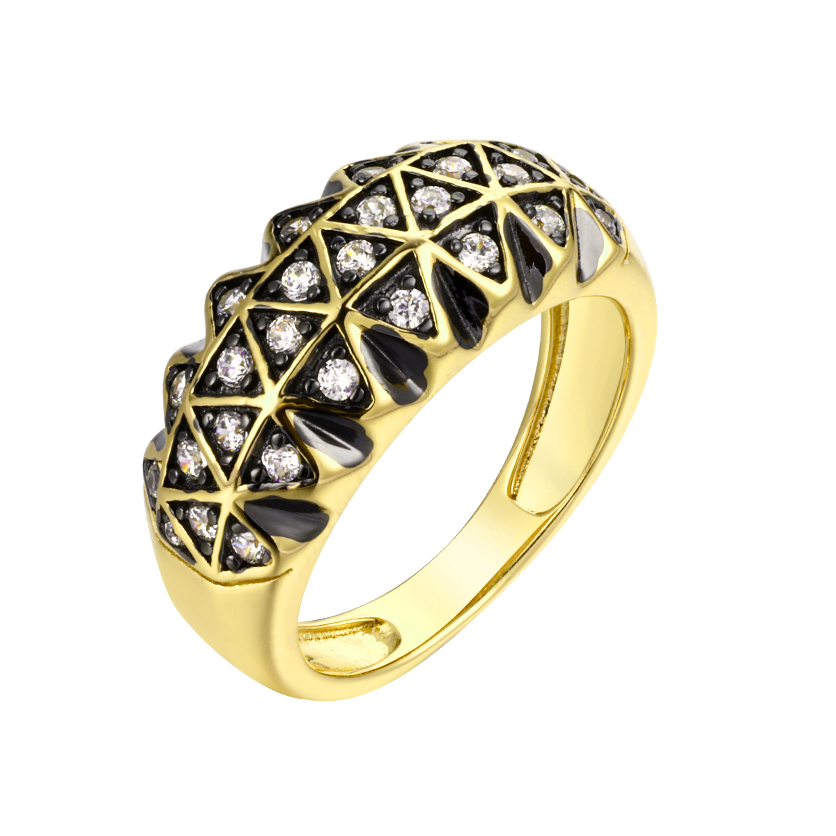 

Кольцо из серебра с цирконом р.19 Fresh Jewelry CZ-R01492-X-L-X-X-W, CZ-R01492-X-L-X-X-W