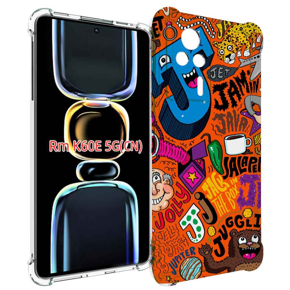 

Чехол MyPads funky-decor для Xiaomi Redmi K60E, Tocco