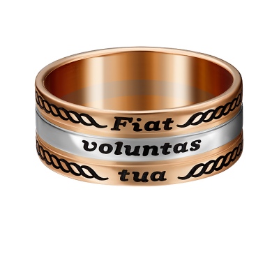 

Кольцо из комбинированного золота р. , PLATINA jewelry 01-4916-00-000-1111-39, эмаль, 01-4916-00-000-1111-39