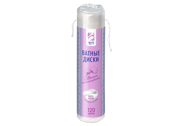 

Ватные диски ЭДИТ 120 шт 5927