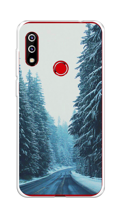 

Чехол на BQ 6061L "Зима 9", Бежевый;голубой;черный, 202350-2