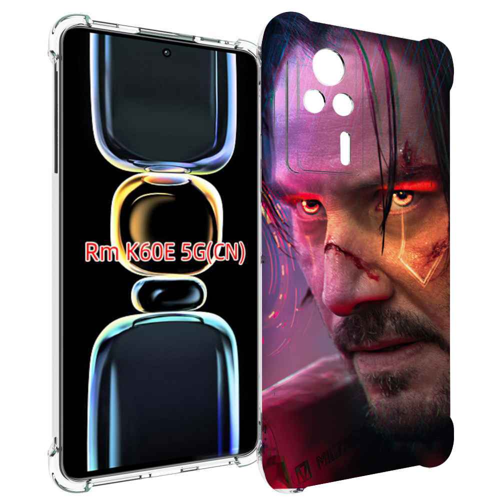 

Чехол MyPads cyberpunk 2077 Джонни Сильверхенд для Xiaomi Redmi K60E, Tocco