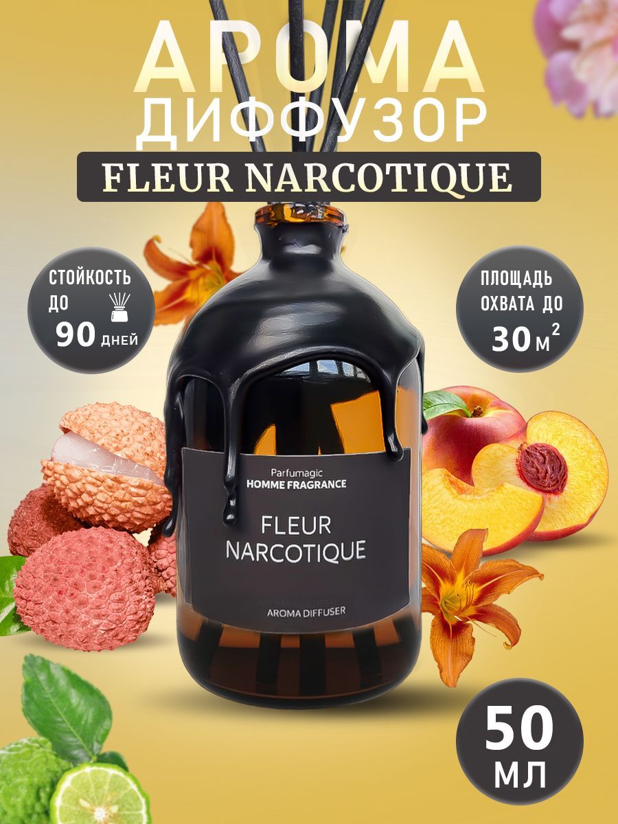 Ароматический Диффузор Fleur Narcotique (Флюр Наркотик) 50мл