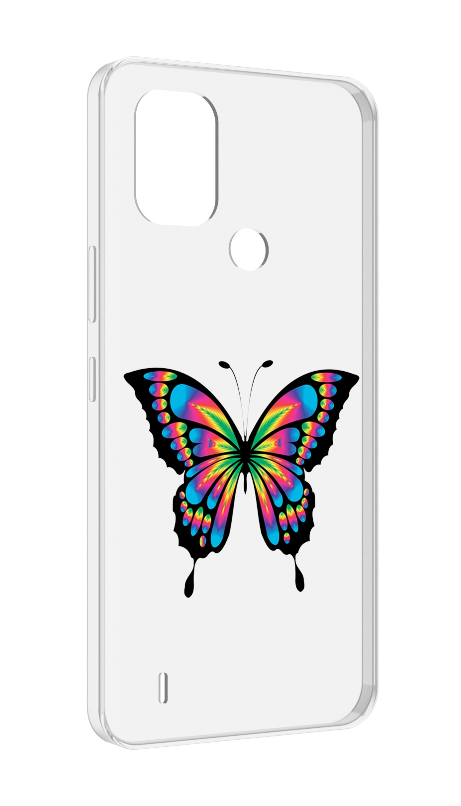 

Чехол MyPads мини-бабочка для Nokia C31, Прозрачный, Tocco