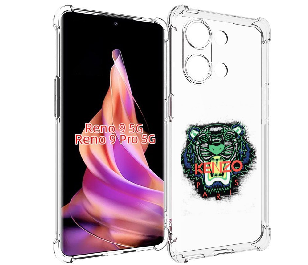 

Чехол MyPads кинзо для Oppo Reno 9/Reno 9 Pro, Прозрачный, Tocco