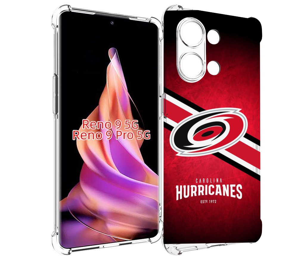 

Чехол MyPads каролина харрикеинс мужской для Oppo Reno 9/Reno 9 Pro, Прозрачный, Tocco