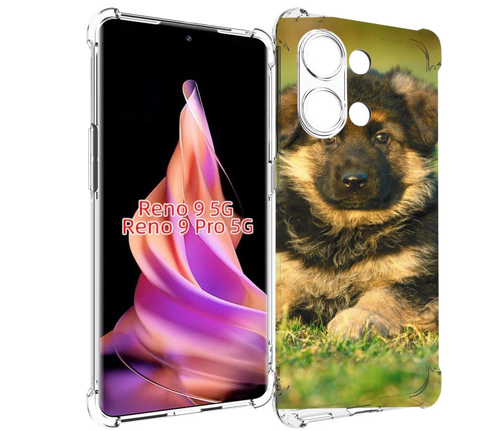

Чехол MyPads кавказская овчарка для Oppo Reno 9/Reno 9 Pro, Прозрачный, Tocco