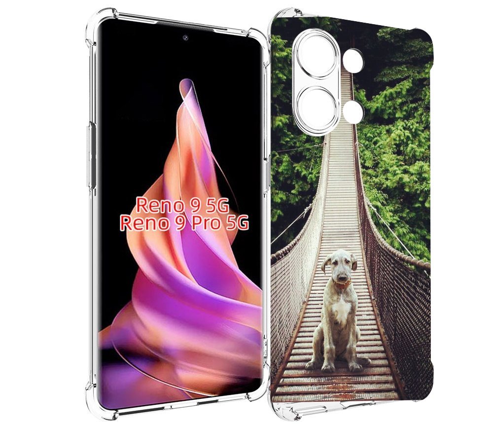 

Чехол MyPads ирландскии волкодав для Oppo Reno 9/Reno 9 Pro, Прозрачный, Tocco