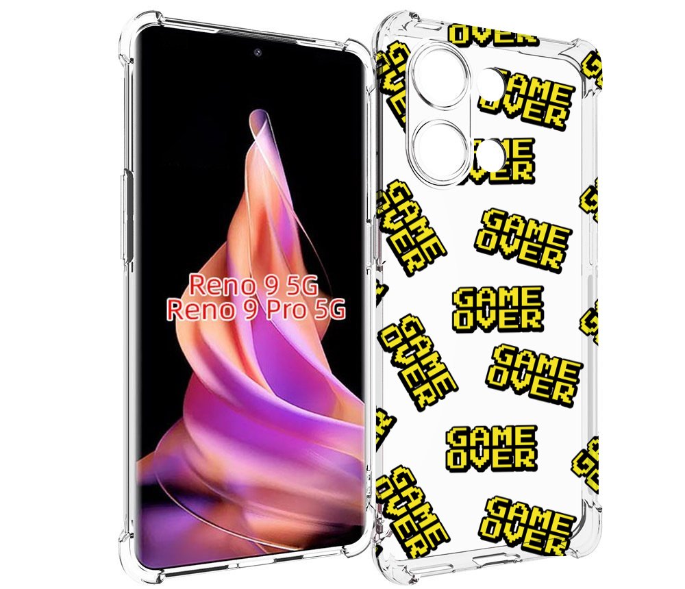 

Чехол MyPads игра-окончена для Oppo Reno 9/Reno 9 Pro, Прозрачный, Tocco