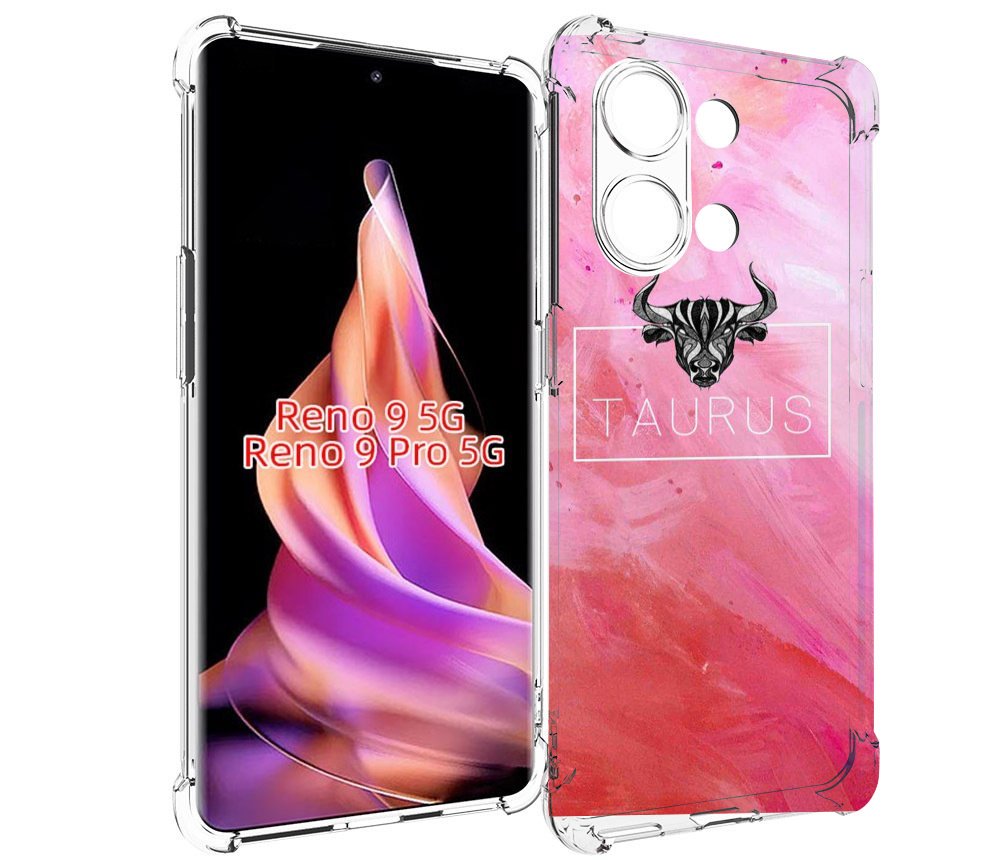 

Чехол MyPads знак-зодиака-телец-3 для OPPO Reno 9 / Reno 9 Pro, Прозрачный, Tocco
