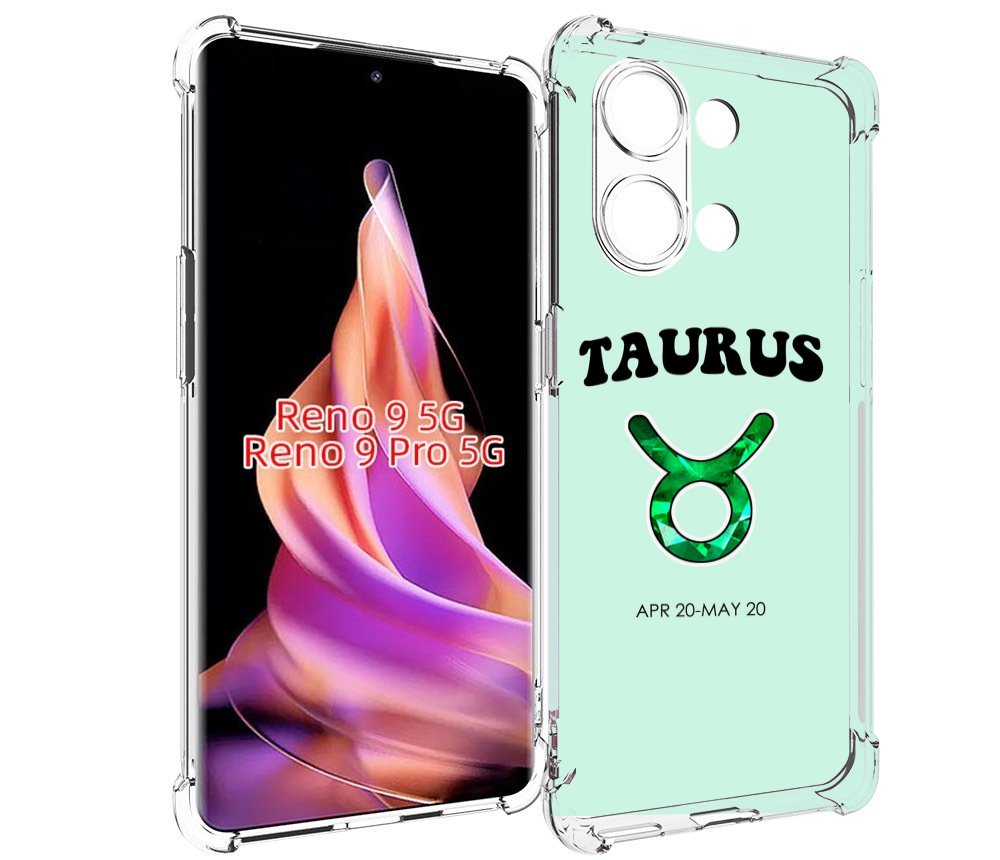 

Чехол MyPads знак-зодиака-телец-1 для Oppo Reno 9/Reno 9 Pro, Прозрачный, Tocco