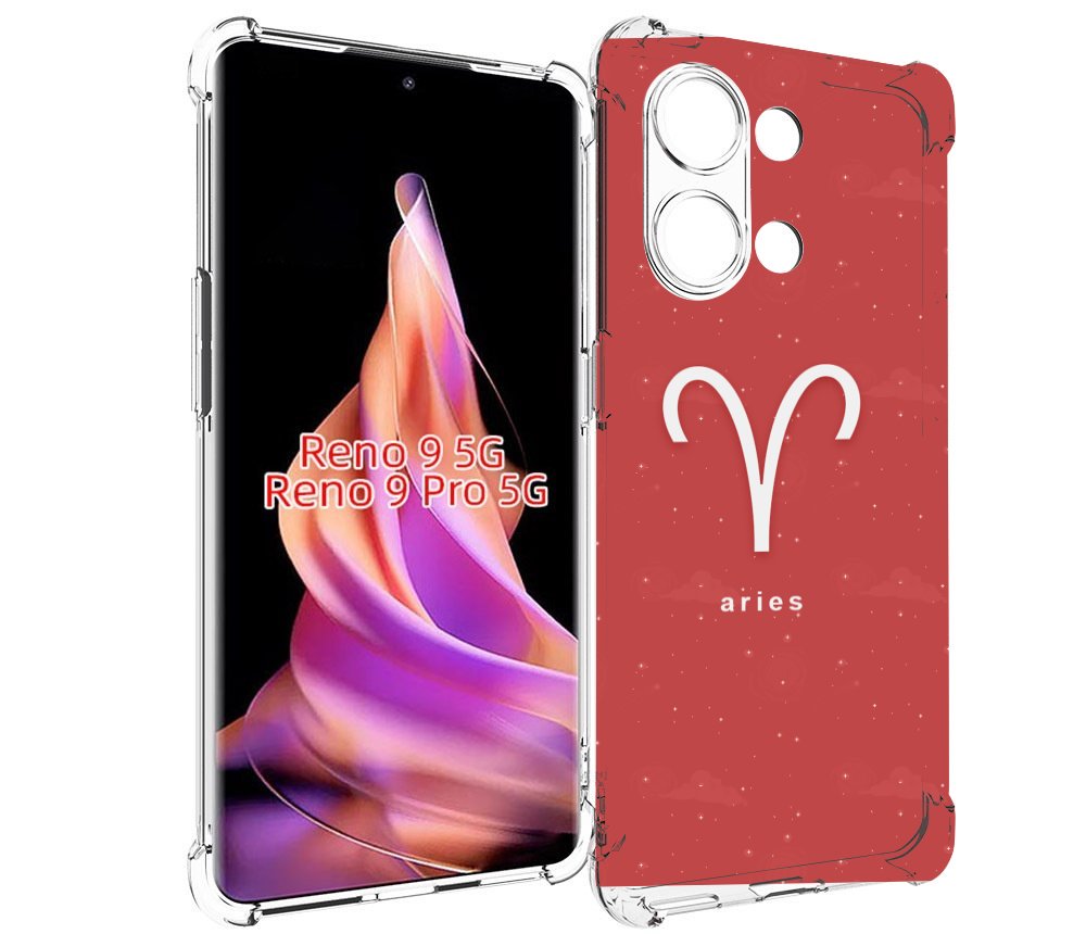 

Чехол MyPads знак-зодиака-овен-5 для Oppo Reno 9/Reno 9 Pro, Прозрачный, Tocco
