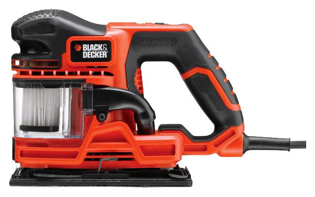 Сетевая вибрационная шлифовальная машина Black & Decker KA330E-QS