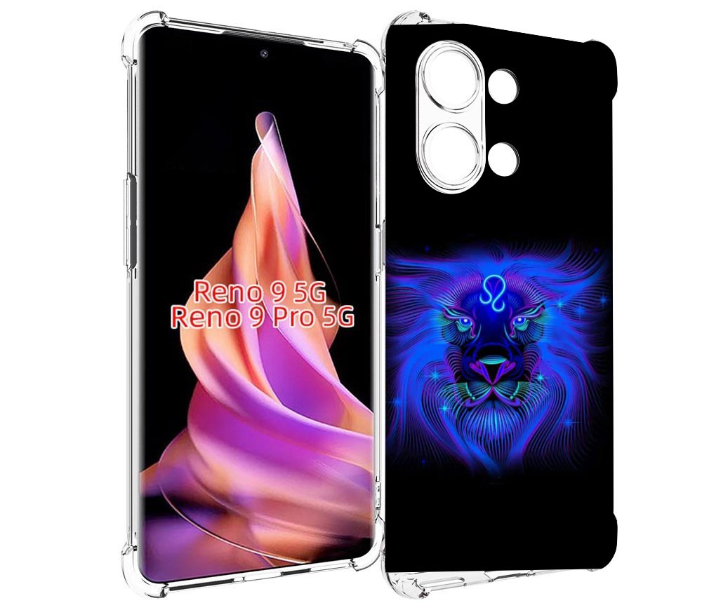 

Чехол MyPads знак-зодиака-лев-3 для Oppo Reno 9/Reno 9 Pro, Прозрачный, Tocco