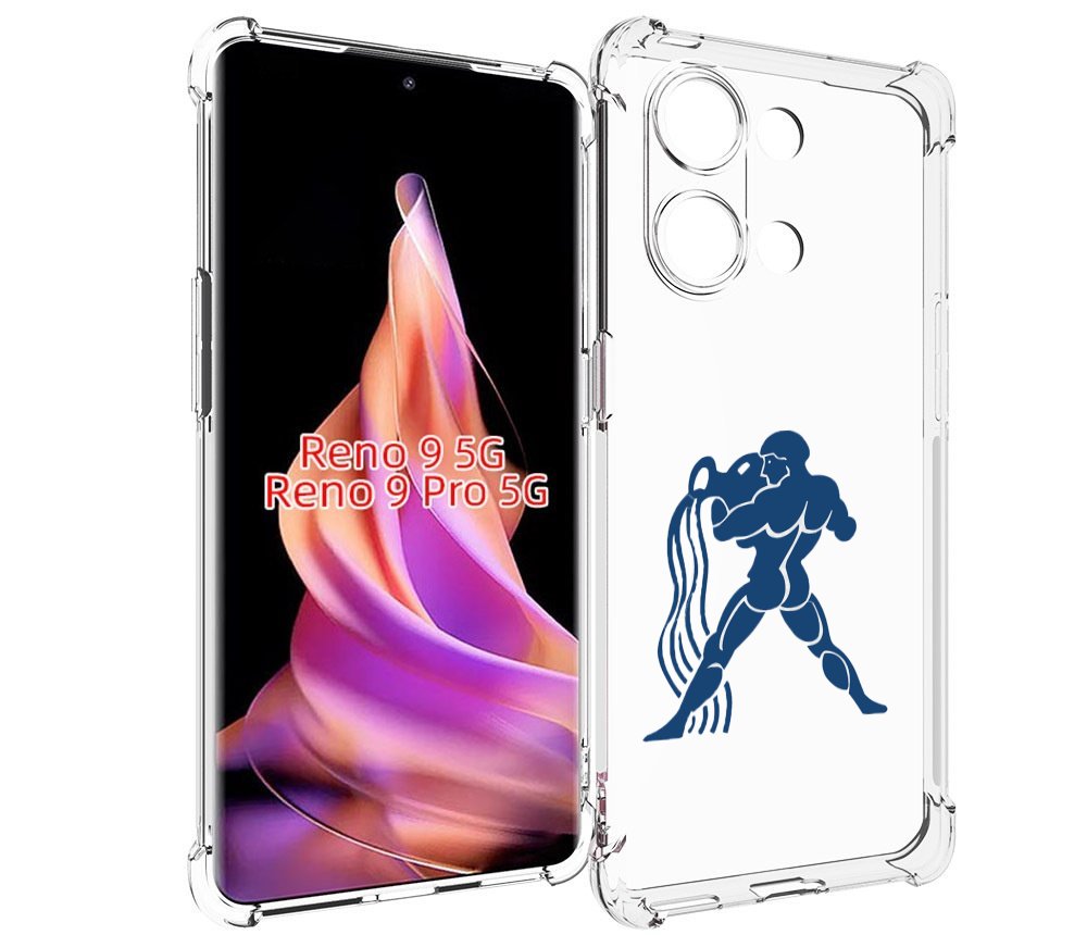 

Чехол MyPads знак-зодиака-водолей7 для Oppo Reno 9/Reno 9 Pro, Прозрачный, Tocco