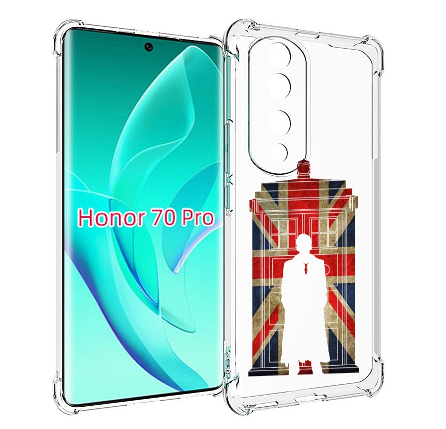 

Чехол MyPads шерлок холмс для Honor 70 Pro / 70 Pro Plus, Прозрачный, Tocco