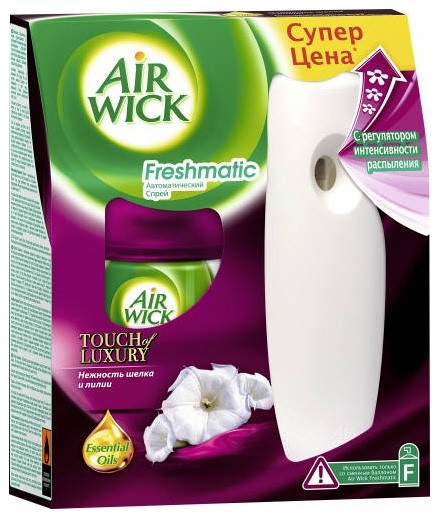 

Автоматический освежитель воздуха Air Wick freshmatic нежность шелка и лилии 250 мл